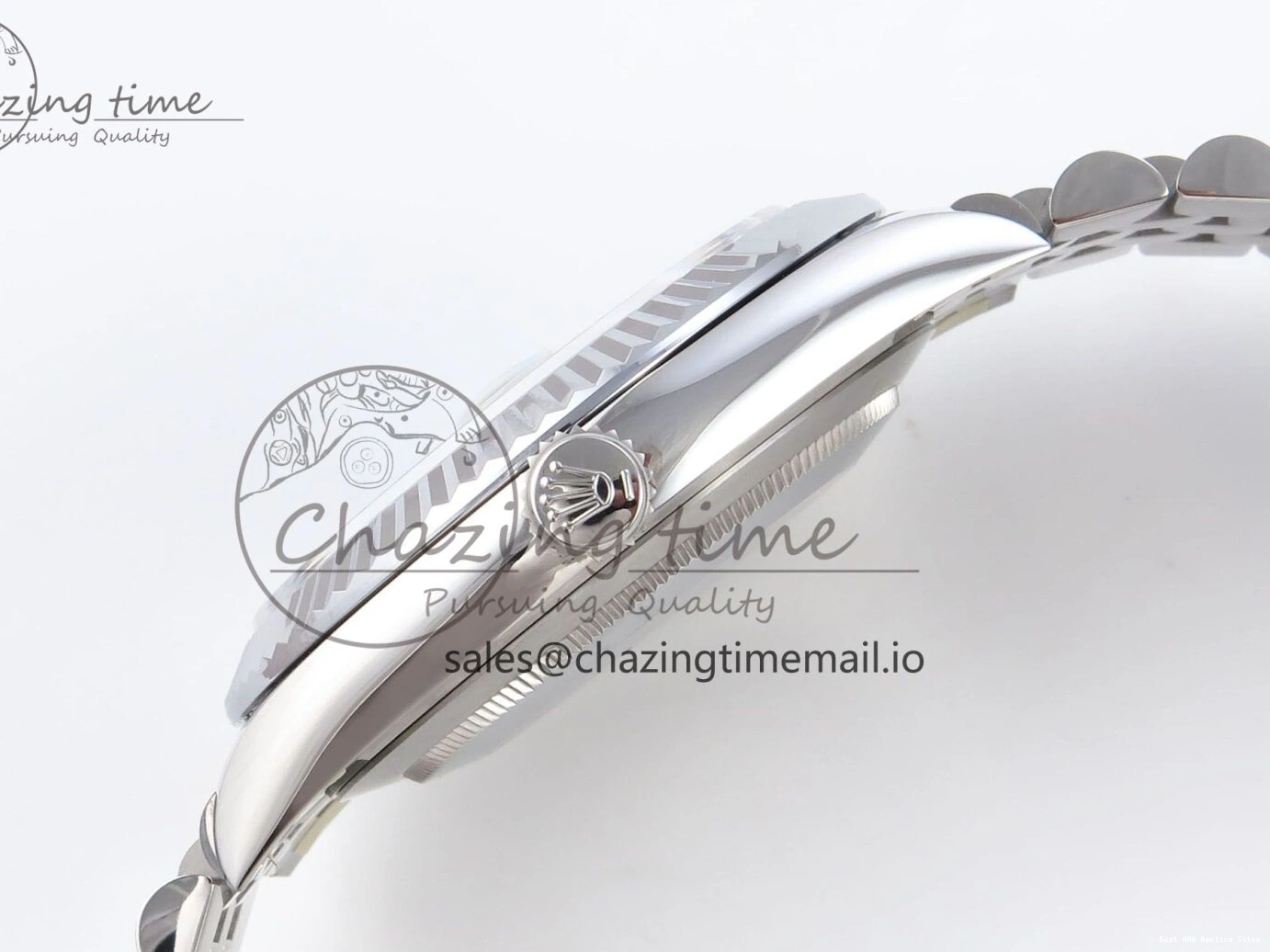 AAA Replica Watches TimelessDesign Edition on White 936 Steel 1:1 Jubilee 41 QF+ Bracelet 904L SS 126334 Dial VR Best DateJust Stick 0112